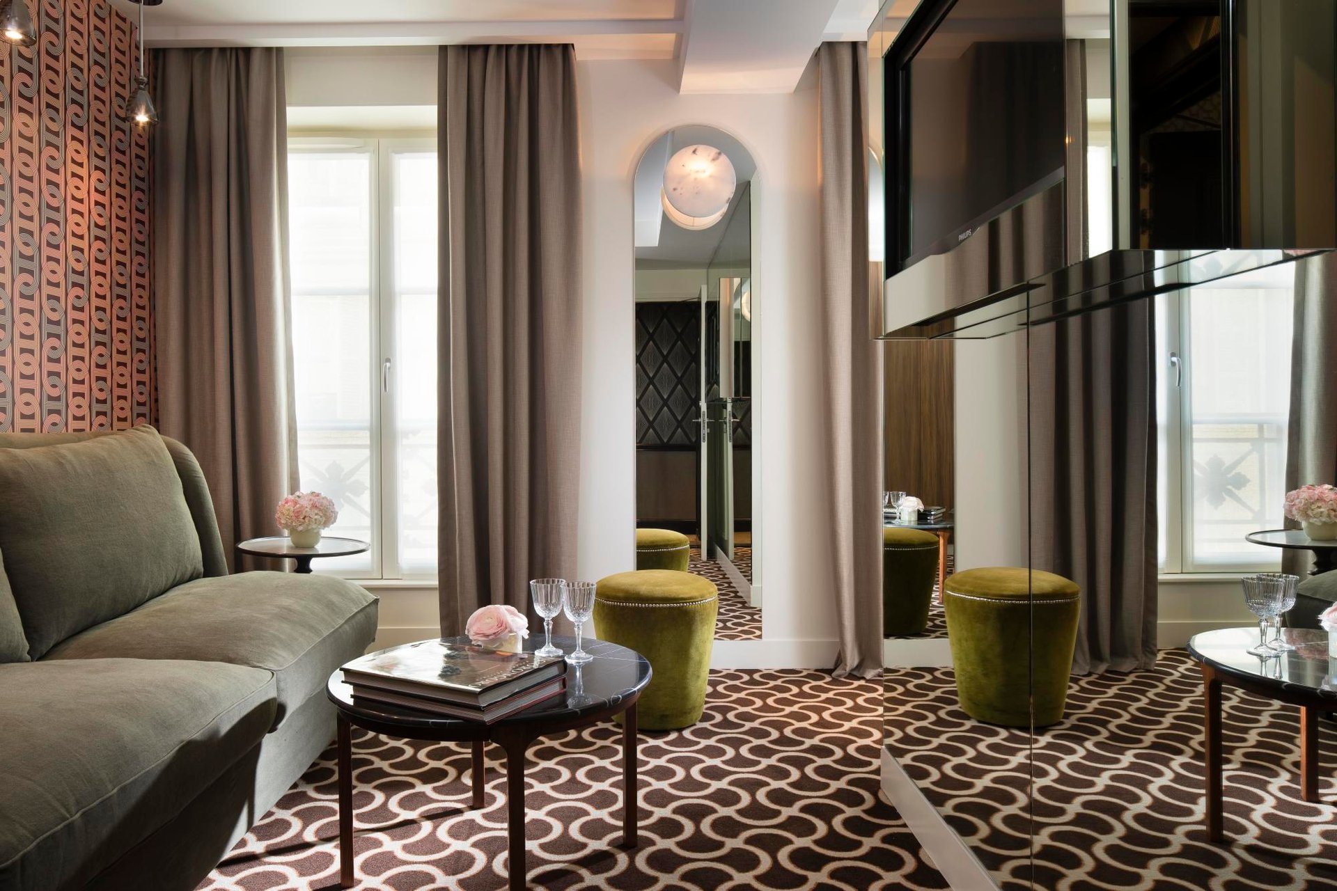 Hôtel Le Pradey Junior Suite Parisienne Salon