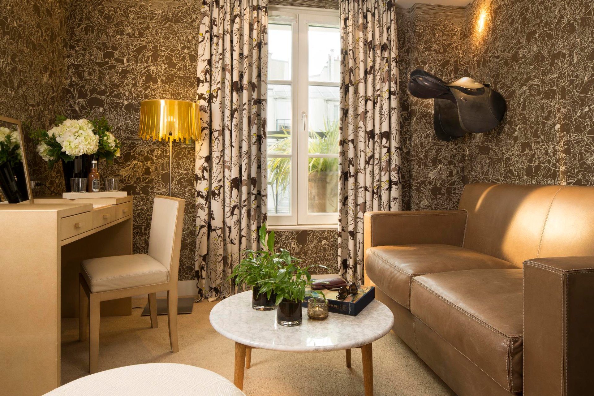 Hôtel Le Pradey Suite Balcon Salon